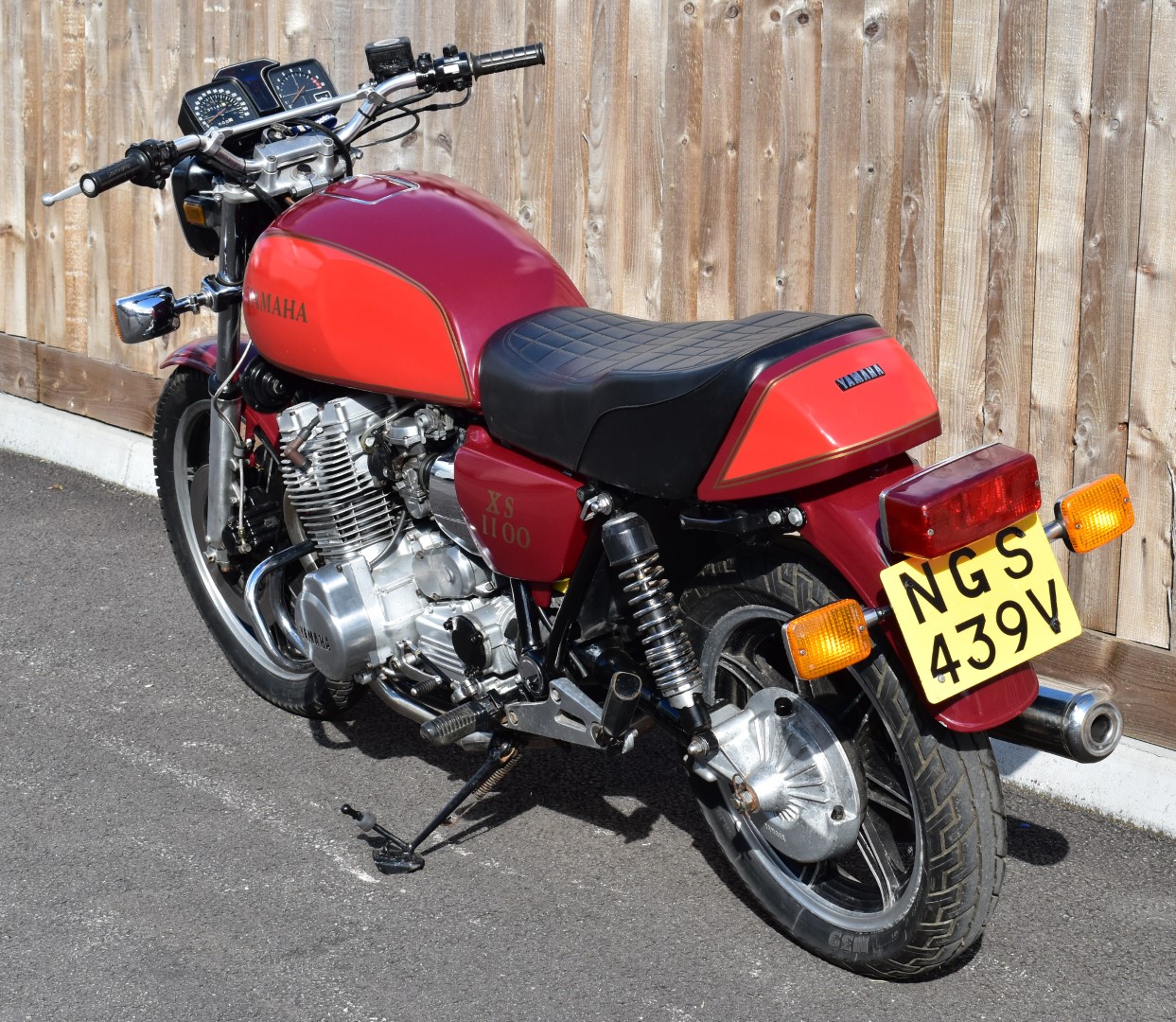 1980 Yamaha XS1100 motorbike registration NGS 439V, with V5c, used by the vendor for continental - Image 3 of 17