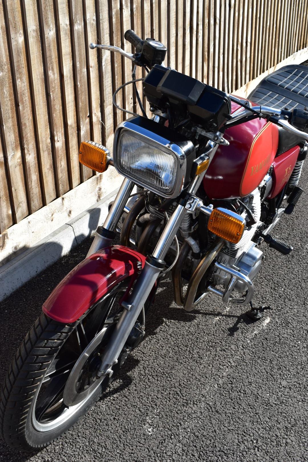 1980 Yamaha XS1100 motorbike registration NGS 439V, with V5c, used by the vendor for continental - Image 8 of 17