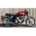 1964 Norton Atlas 750cc twin cylinder motorbike, registration number 177 HUU, with V5c. Having