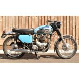 1960 AJS Model 31 CSR 650cc twin motorbike, non transferable registration number XER 430, with