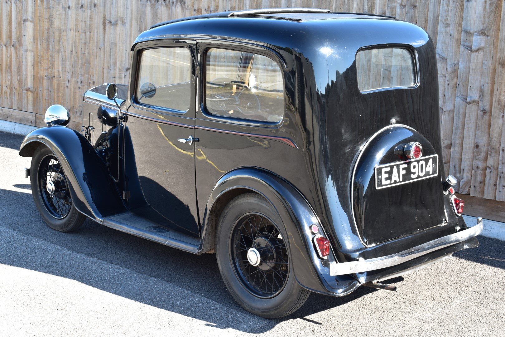 1938 Austin Seven Ruby, registration number EAF 904, with continuation 1964 buff logbook and V5c, - Image 3 of 24