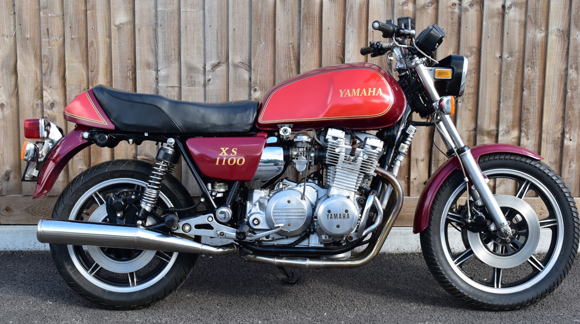 1980 Yamaha XS1100 motorbike registration NGS 439V, with V5c, used by the vendor for continental