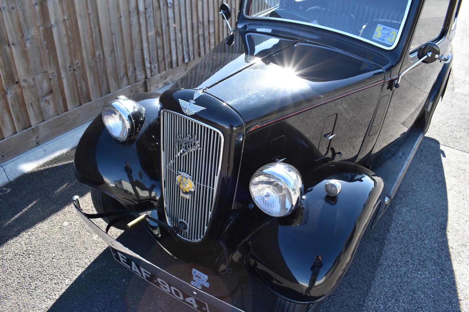 1938 Austin Seven Ruby, registration number EAF 904, with continuation 1964 buff logbook and V5c, - Image 13 of 24