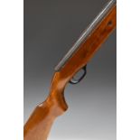 Baikal model 38 .177 air rifle with semi-pistol grip and adjustable sights, serial number 90162676