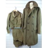 British Army collection of Cold War clothing including 1951 pattern battledress and later