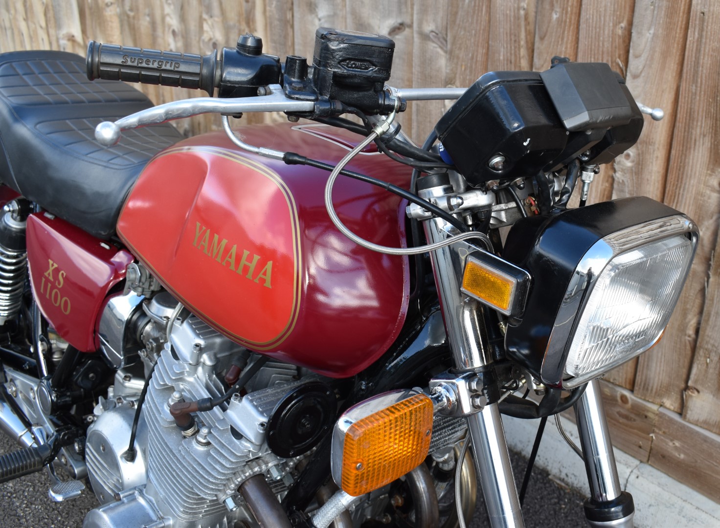 1980 Yamaha XS1100 motorbike registration NGS 439V, with V5c, used by the vendor for continental - Image 11 of 17