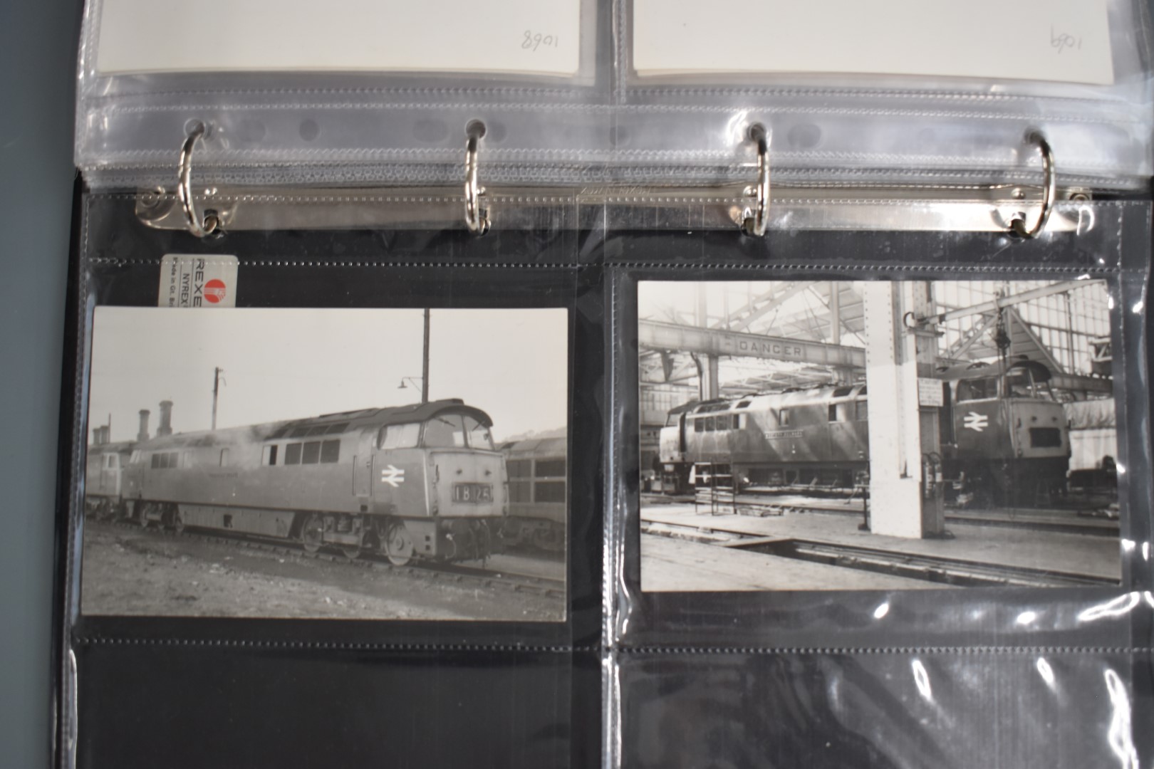 Seventy four vintage black and white 6 x 4 inch photographs of British Rail class 52 "Western" - Image 19 of 19