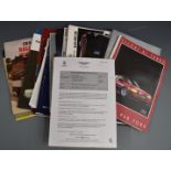 Circa 1970's and 80's car brochures and ephemera to include Alfa Romeo, Mercury, Ford, Lancia,