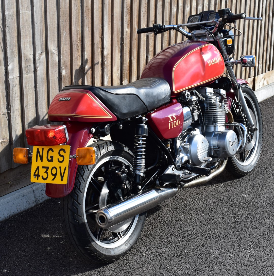 1980 Yamaha XS1100 motorbike registration NGS 439V, with V5c, used by the vendor for continental - Image 15 of 17
