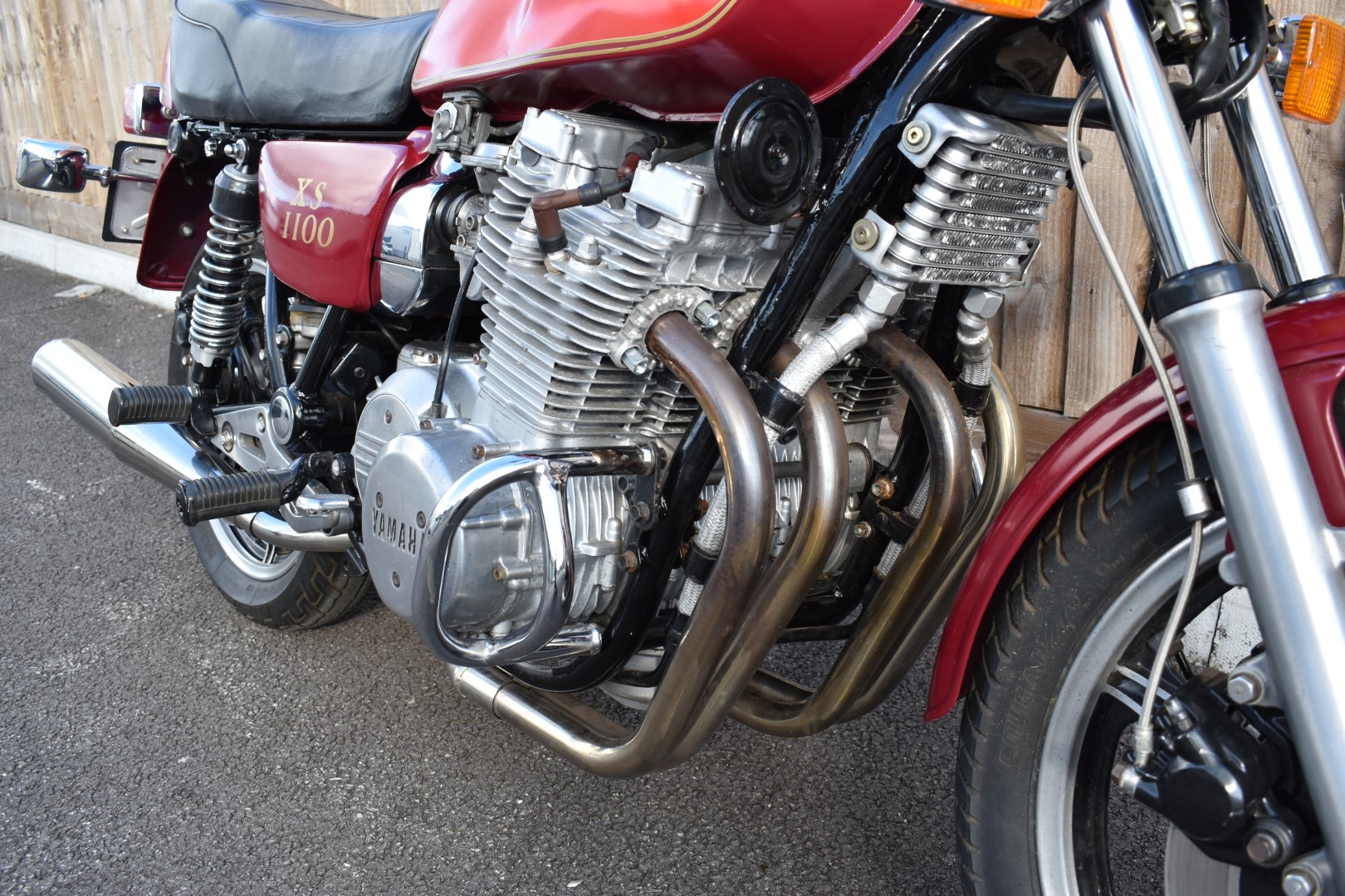 1980 Yamaha XS1100 motorbike registration NGS 439V, with V5c, used by the vendor for continental - Image 10 of 17