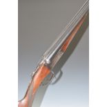 Browning 16 bore side by side shotgun engraved 'Fabrique Nationale D'Armes De Guerre Herstal