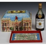 Martell VSOP Medallion Fine Champagne Cognac, 70% proof, in presentation box with two glasses