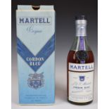 Martell Cordon Bleu Fine Liqueur Cognac Brandy, not less than 11½ fl oz, 70% proof, in