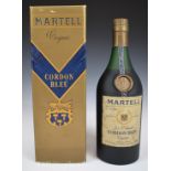 Martell Cordon Bleu Cognac Réserve Limitée number CE4408, 24fl oz, 70% proof, with presentation box