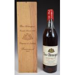 Bas Armagnac Domaine de Laubesse Grande Année 1976, in wooden box, 70cl, 40% vol