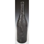 An anonymous bottle of red wine or Port, bottle suggests 19th/20thC