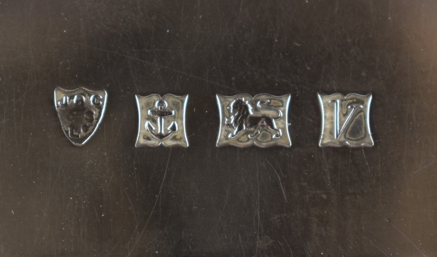 Elizabeth II hallmarked silver salver, raised on four scroll feet, Birmingham 1970, maker J B - Image 4 of 4