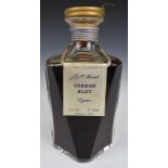J&F Martell Cordon Bleu cognac, 26fl ozs, 70% proof in Baccarat decanter/bottle