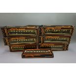 Seven Mainline 'OO' gauge GWR coaches, each in original box. (7)