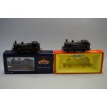 Two metal 'OO' gauge LMS 0-6-0T 3F Class 'Jinty' locomotives, comprising: Triang Hornby R52S '7529',