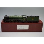 A DJH 'OO' gauge BR 4-6-2 Peppercorn A1 Class 'Great Central' locomotive 60156 and tender.