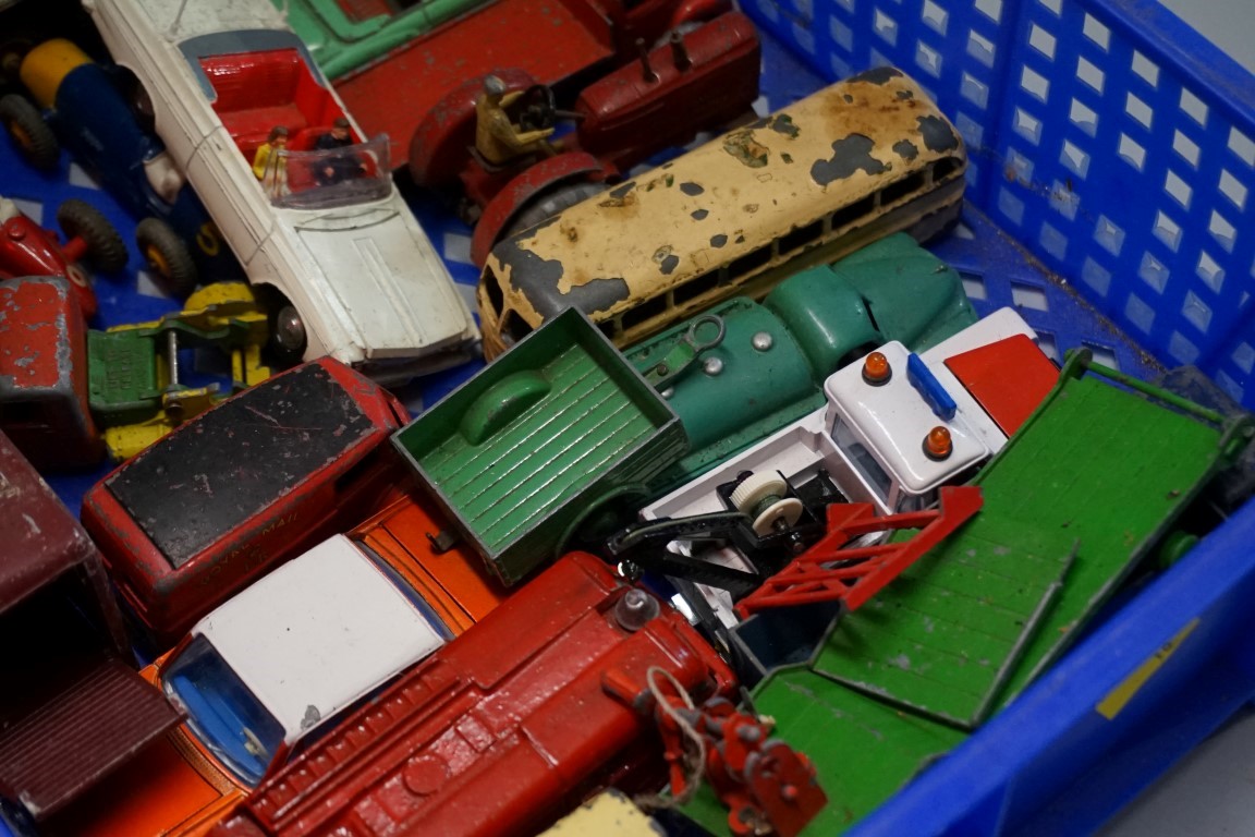 A collection of vintage Dinky and Corgi diecast vehicles, (mostly playworn). (qty) - Image 4 of 5