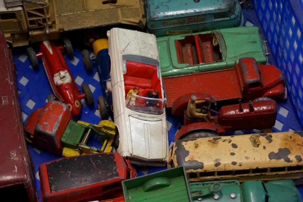 A collection of vintage Dinky and Corgi diecast vehicles, (mostly playworn). (qty) - Image 2 of 5