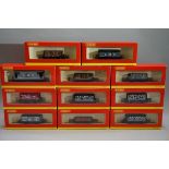 Eleven 'OO' gauge wagons, each in Hornby box. (11)