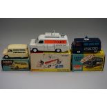 Three diecast 'Emergency Services' vehicles, comprising: Dinky 287 'Police Accident Unit'; Corgi 464