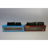 Two metal 'OO' gauge locomotives, comprising: Hornby GWR 4-6-0 'Tintagel Castle' 5011 and plastic