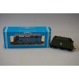 A Hornby 'OO' gauge R351 'Thomas Tank Engine', boxed; together with a metal BR tender. (2)