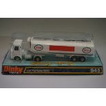 A Dinky 945 'AEC Fuel Tanker Esso', in bubble box.