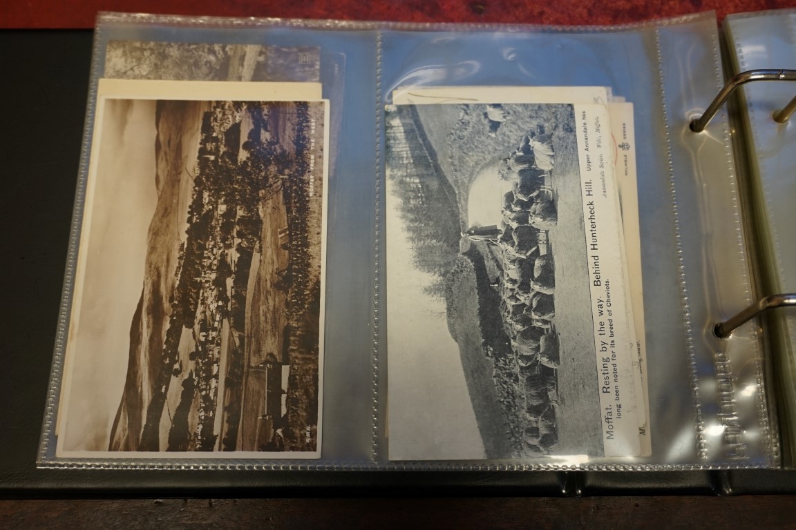 POSTCARDS: misc collection of approx 212 postcards, chiefly topographical, contained in two modern - Image 55 of 88