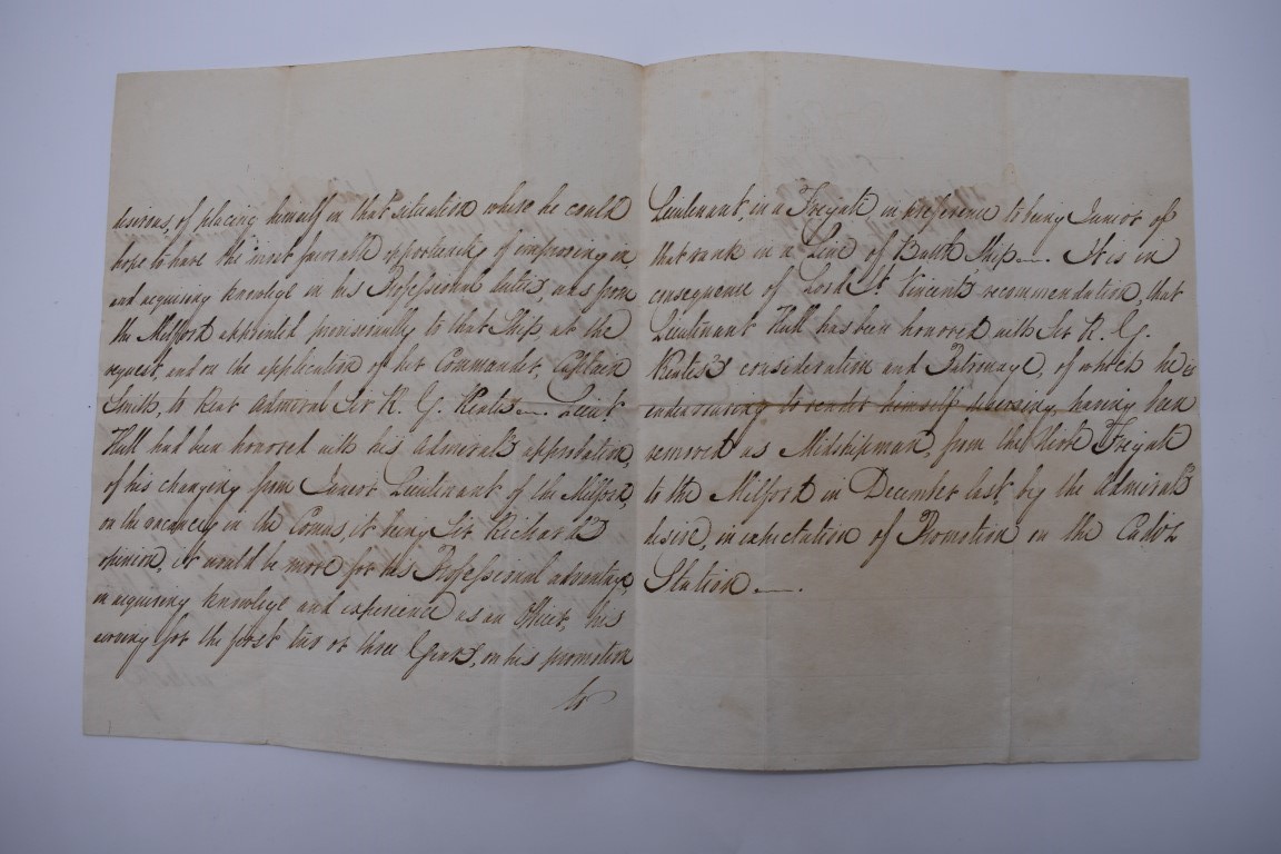 MARITIME PRINTED AND MANUSCRIPT DOCUMENTS, 18TH-19THC: collection of approx 12 items including - Image 8 of 25