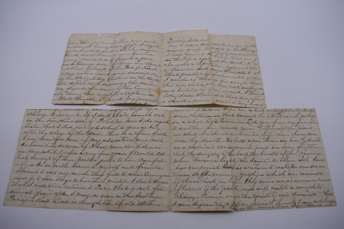 MANUSCRIPT MISCELLANY: a group of approx 27 items, largely 19thc ALS from nobility, churchmen, - Image 8 of 42