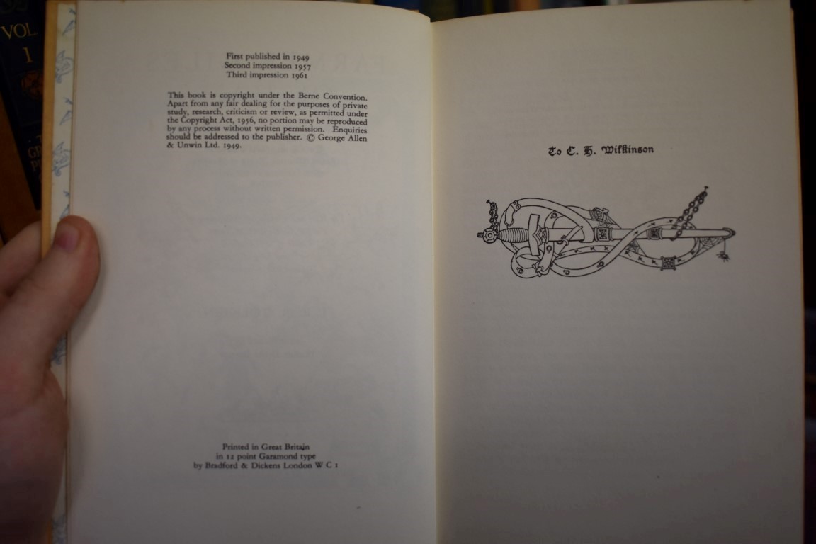 TOLKIEN (J R R ): 'Smith of Wootton Major..' London, George Allen & Unwin, 1967: First Edition: - Image 5 of 9