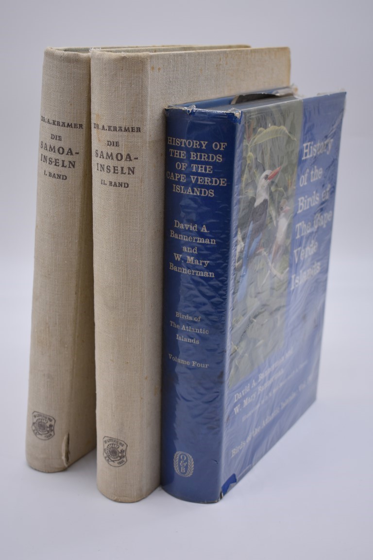 SAMOA: KRAMER (Augustin, Dr): 'Die Samoa-Inseln...' Stuttgart, 1903: 2 vols, folio, publishers plain
