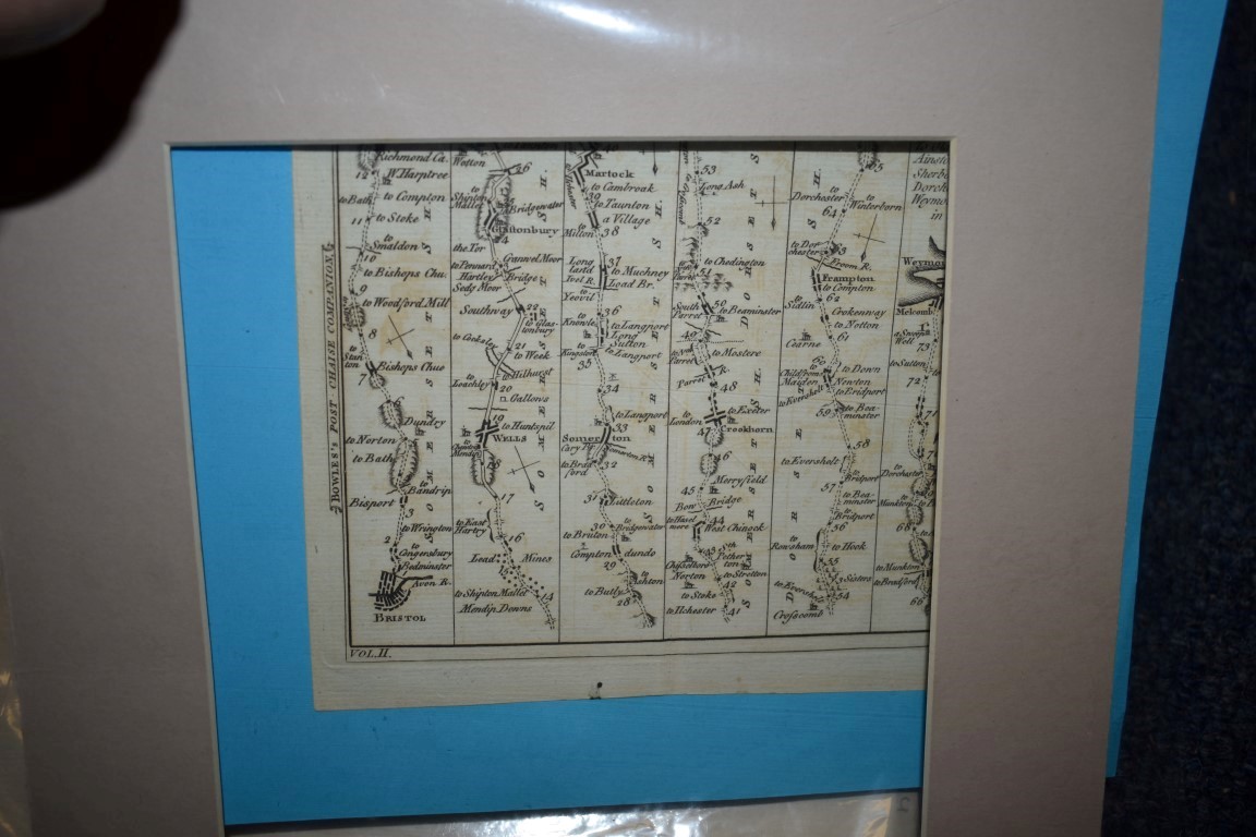 MAPS: collection of 11 miscellaneous maps, 17th-19th century, to include hand-coloured map of - Image 6 of 12