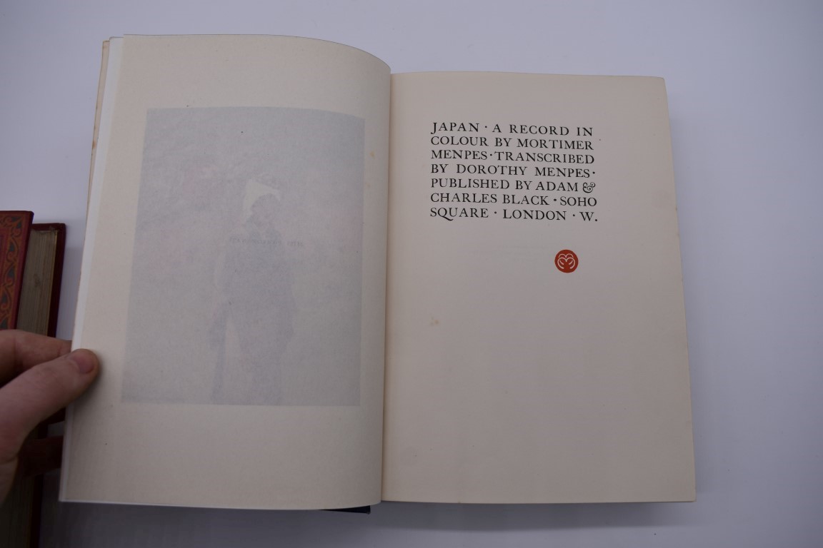 A & C BLACK (publishers): MEMPES (Mortimer & Dorothy): 'Japan..a Record in Colour' London, A & C - Image 6 of 8