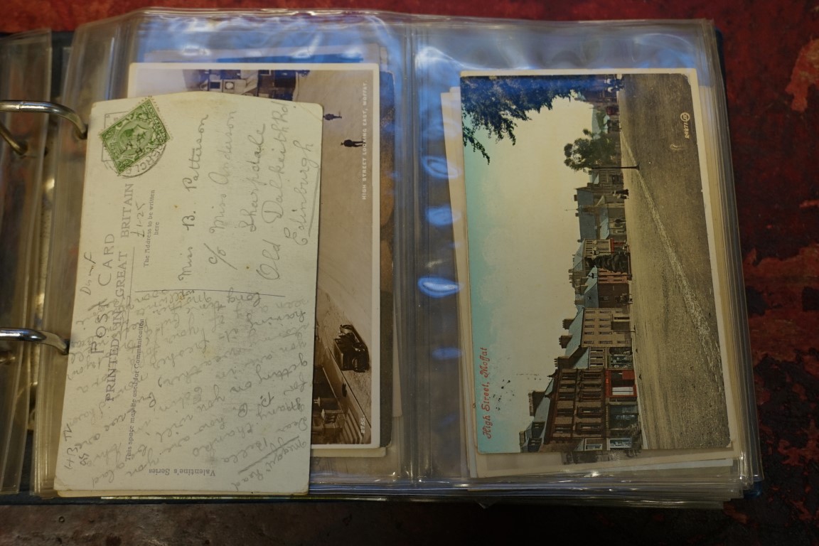 POSTCARDS: misc collection of approx 212 postcards, chiefly topographical, contained in two modern - Image 12 of 88