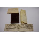 INDENTURES: Deed of Grant, Mill Bank land in Lydd, Kent, Nicholas Sympson to Thomas Bates, 20th