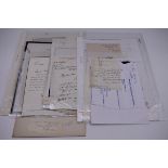 LETTERS: a collection of 20 items, largely letters late 19th-earlier 20thc, to include short one