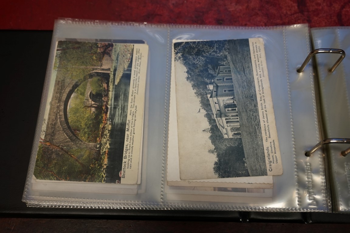 POSTCARDS: misc collection of approx 212 postcards, chiefly topographical, contained in two modern - Image 67 of 88