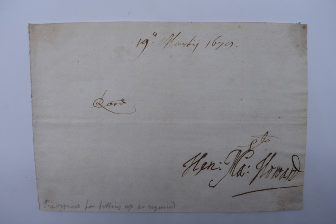 MANUSCRIPT MISCELLANY: collection of approx 18 items, manuscripts on paper, 17th to early 19th - Image 15 of 26