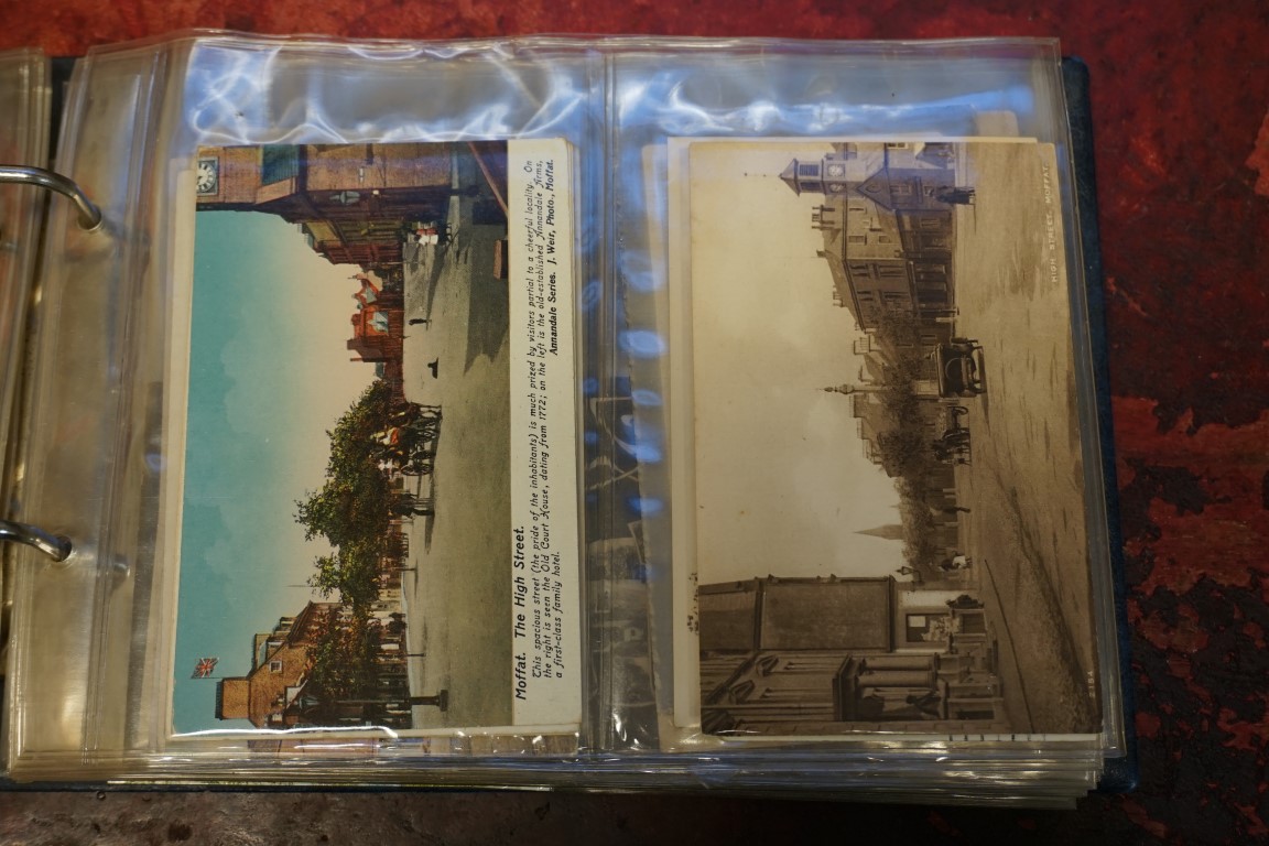 POSTCARDS: misc collection of approx 212 postcards, chiefly topographical, contained in two modern - Image 20 of 88