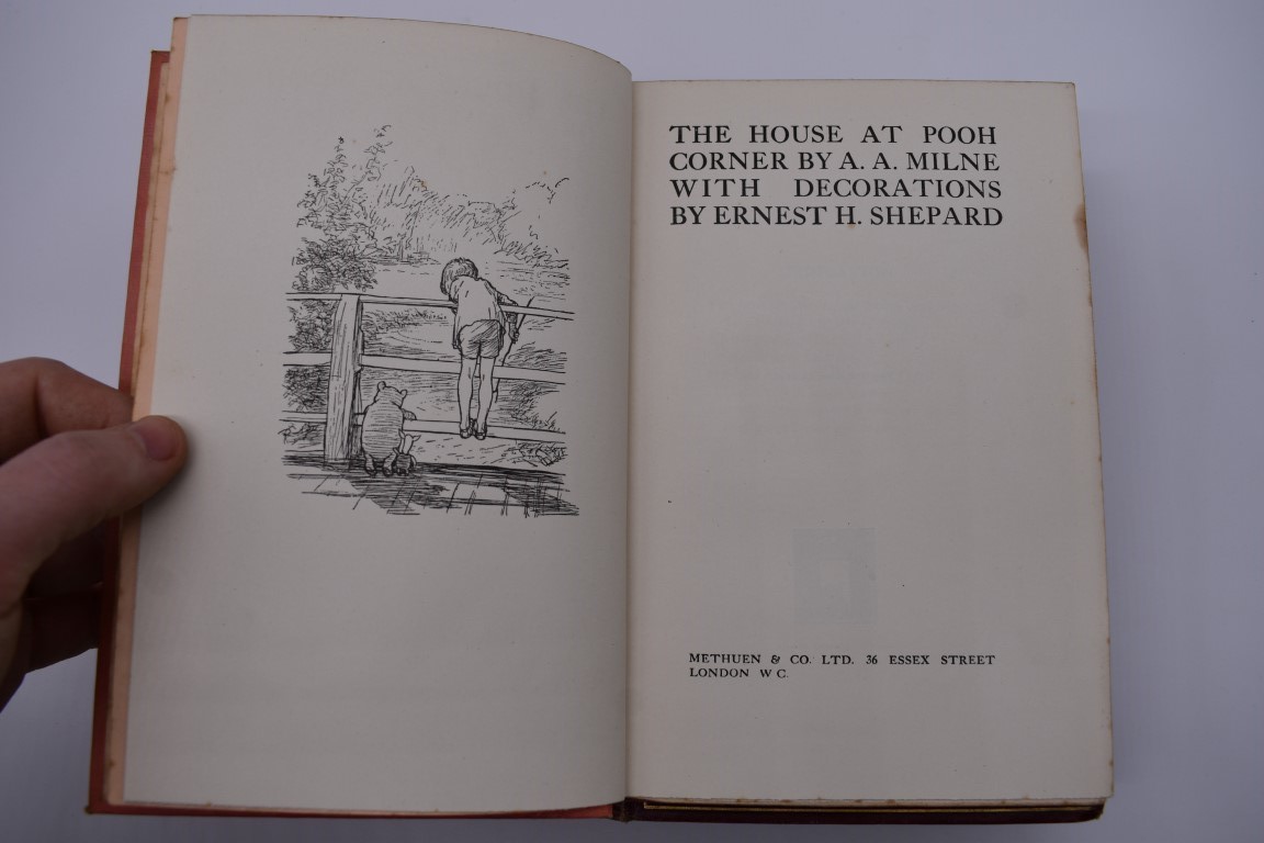 MILNE (A A ): 'Now We Are Six', Methuen, 1927, First Edition, publishers red cloth, rubbed with - Image 11 of 12