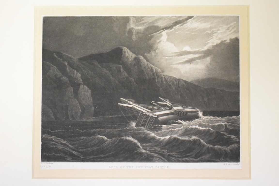 MARITIME ENGRAVINGS: SHIPWRECKS: collection of approx 50 prints and engravings, largely 18th-19th - Image 12 of 62