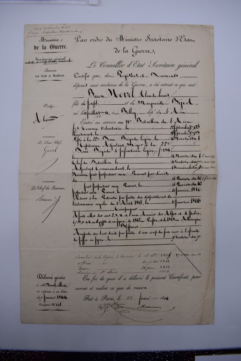 CONTINENTAL DOCUMENTS: group of 9 items, including French manuscript on vellum dated 1645: - Image 12 of 24