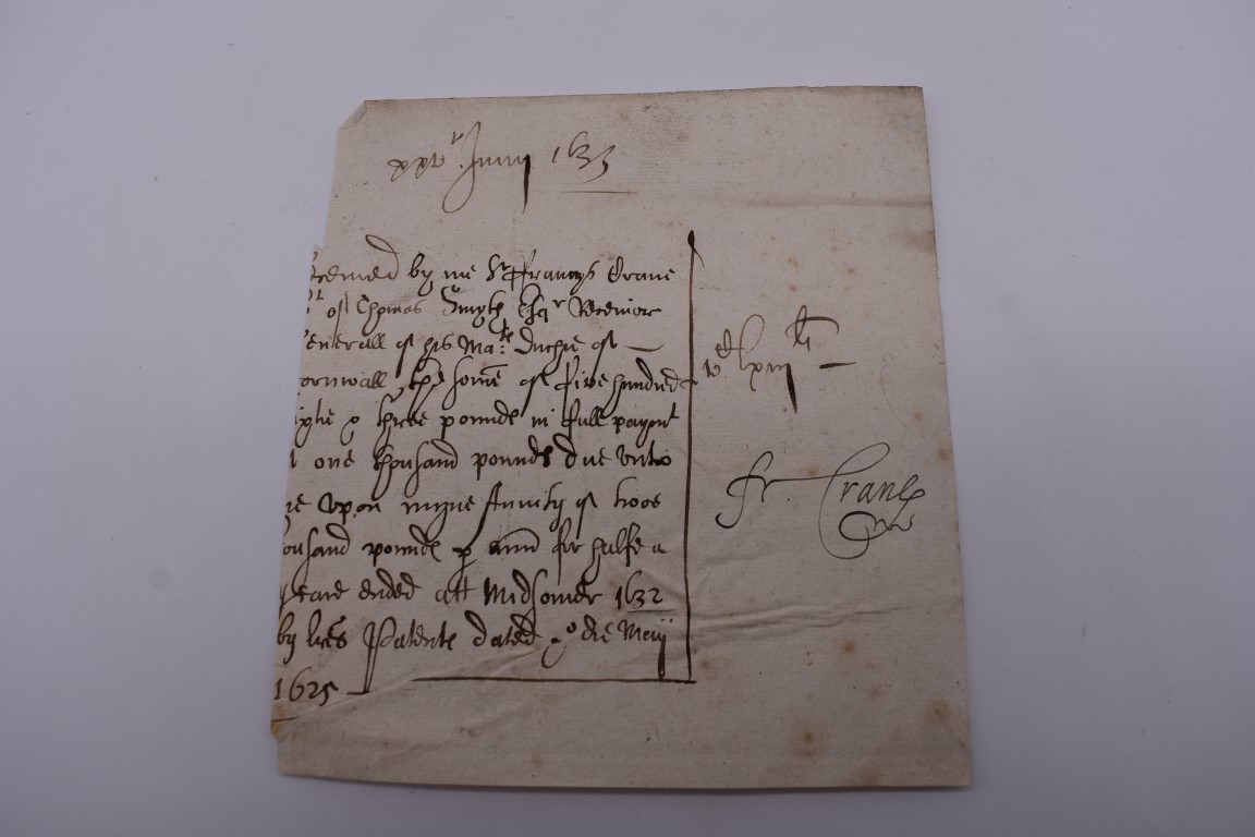 MANUSCRIPT MISCELLANY: collection of approx 18 items, manuscripts on paper, 17th to early 19th - Image 2 of 26