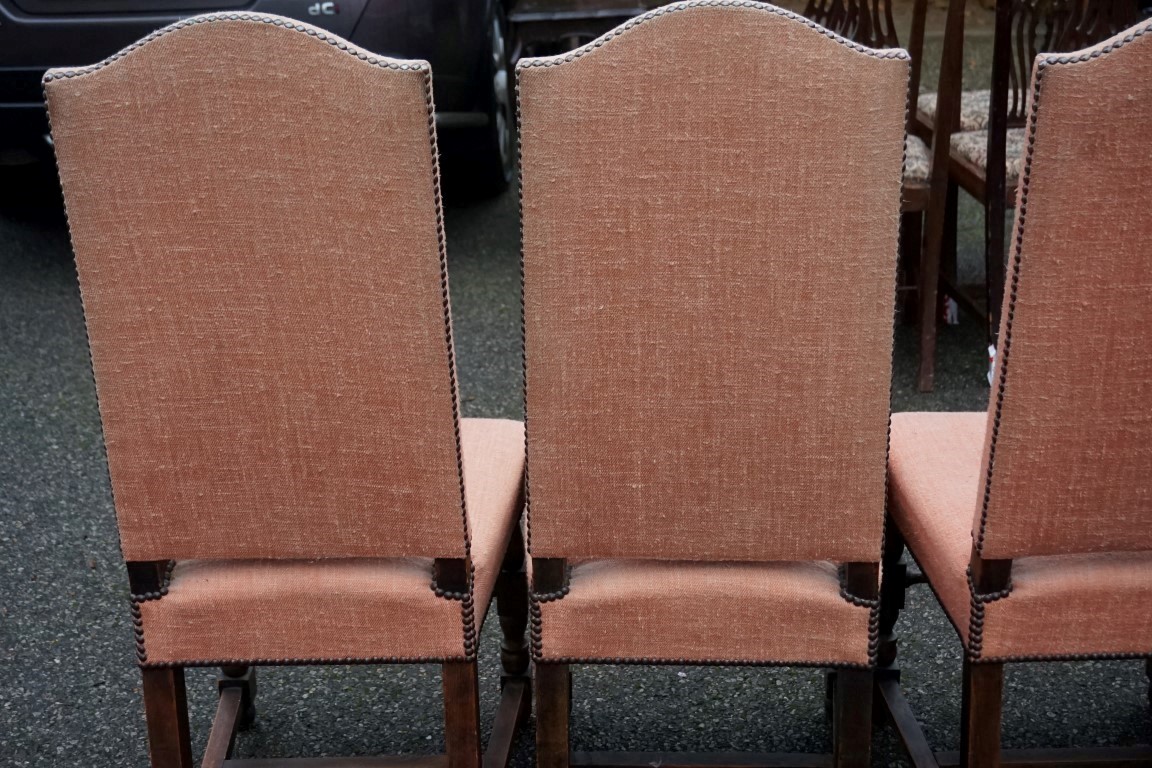 A set of six beech dining chairs.Payment must be made in advance of collection which is strictly - Image 4 of 5